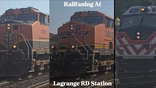 Railfaning At Lagrange RD Station