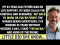 Download Lagu She FIRED Me While My 92-Year-Old Father Was on Life Support After 35 Years of Loyalty. Little Did…