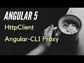 Use Angular5 Http Client with angular CLI Backend Proxy