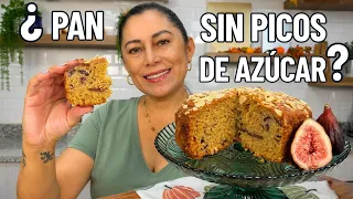 Este PAN DULCE No sube trigliceridos, Hígado Graso y previene Inflamación. RECETA BÁSICA Fácil