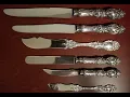 Sterling Silver Flatware Identification Series Episode 3 - Place Setting Knives Lucerne by Wallace