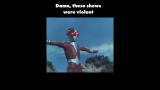 Damn these tokusatsu shows were violent D - Fireman 1973