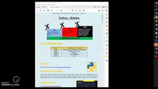 First Python lesson using repl it