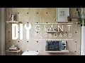 DIY Office Makeover Part 2 Pegboard Wall with Home Depot