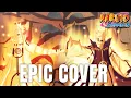 Lagu - Departure To The Front Lines - Naruto Shippuden [EPIC COVER]