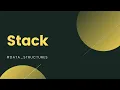 Stack Data Structure Push Pop isFull isEmpty TopElement Display Explaine Just 10 Minutes