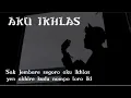 Download Lagu AKU IKHLAS - Aftershine || cover panjiahriff (Sak jembare segoro)