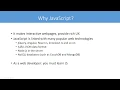 01 JavaScript Course - Introduction Syllabus