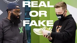 Real or Fake Yeezy Busta StockX bust fakes