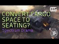 Convert Cargo Space to Seating - Spectrum Drama