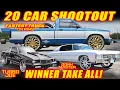 DONKMASTER RETURNS to MEMPHIS for a 20 CAR BIG RIM SHOOTOUT A Twin Turbo Truck SHOCKED EVERYONE