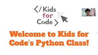 Kids for Code - Python Installing Python and PyCharm