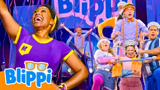 Blippi Wonderful World Tour Dance & Sing-Along! 🎶