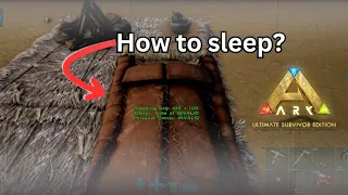 How to sleep in ARK Ultimate Survival Edition Mobile UME