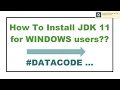 How to Install Java JDK 11 Latest version for WINDOWS users Installing JDK 11