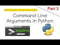 Using Command Line Arguments in Python - argparse library