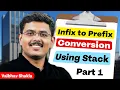 Infix to Prefix Conversion Using Stack DSA Tutorial for Beginners Vaibhav Shukla Part 1