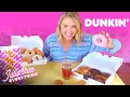 Trying ALL Of The Most Popular Menu Items At Dunkin Donuts Delish