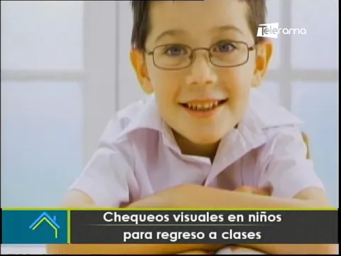 Chequeos visuales en niños para regreso a clases