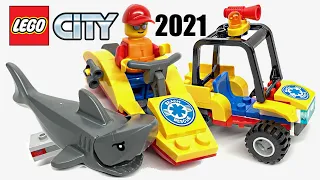 LEGO City Beach Rescue ATV review! 2021 set 60286!
