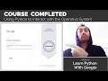 Learn Python with Google Course Completed Log - Week 10