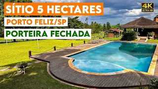 SÍTIO 5 Hectares, RICO em ÁGUA, ÚNICO e EXCLUSIVO - PORTO FELIZ/SP