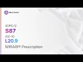 S87 eczema ICD-10 L20 9 - MIRARI Prescription