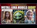 Install LoRA Models in Stable Diffusion Automatic1111