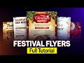 Design Festival Flyers in Minutes Fast Easy Tutorial