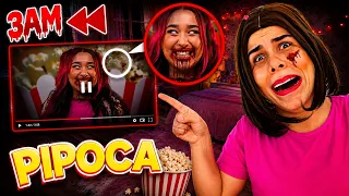 SE OUVIR A MÚSICA "PIPOCA" DA EMILLY VICK DE TRÁS PRA FRENTE CORRA! *assustador