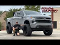 Lifted and Loaded Chevy Silverado Upgraded with 6 lift and 24x12 wheels