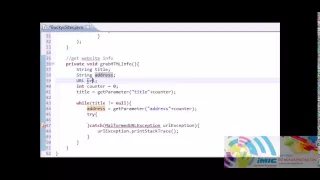 Intermediate Java Tutorial 32 Getting the Data from the HTML File