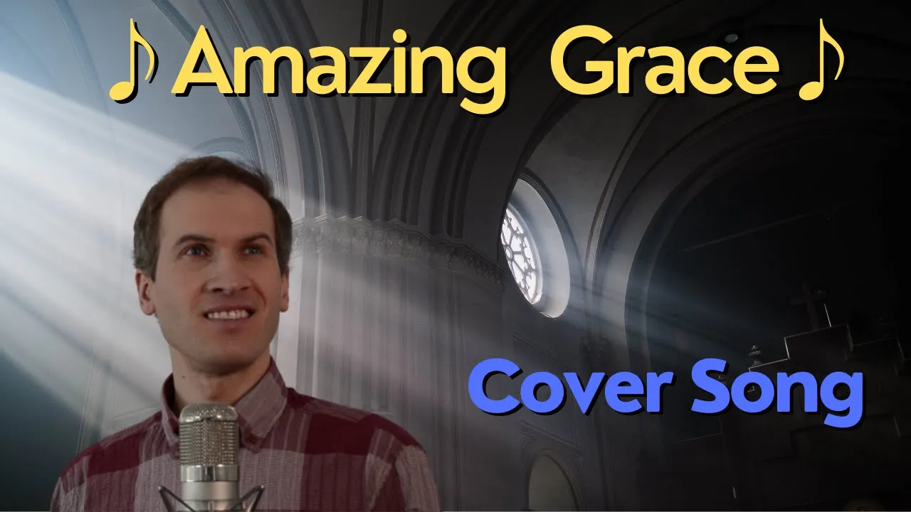 Amazing Grace 🎵 Low Bass Singer Cover by Sebastian Morosan - Gospel Music