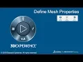Define Mesh Properties Assign a Section in 3DEXPERIENCE