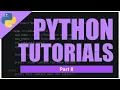Python Basics Tutorial 8 Python Basics Beginners