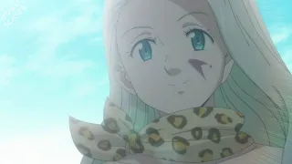 ماضي ميليودس وإليزابيث وحقيقة اللعنة التي أصابتهم انمي Nanatsu No Taizai Kamigami No Gekirin 