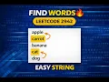 LeetCode 2942 Find Words Containing Character Java Solution Easy String Problem