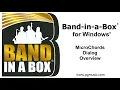 Lagu Band-in-a-Box® for Windows®: MicroChords Dialog Overview