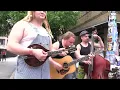 GUNS N' ROSES "Paradise City" Performed By STEVE 'N' SEAGULLS on SXSW Streets | Metal Injection