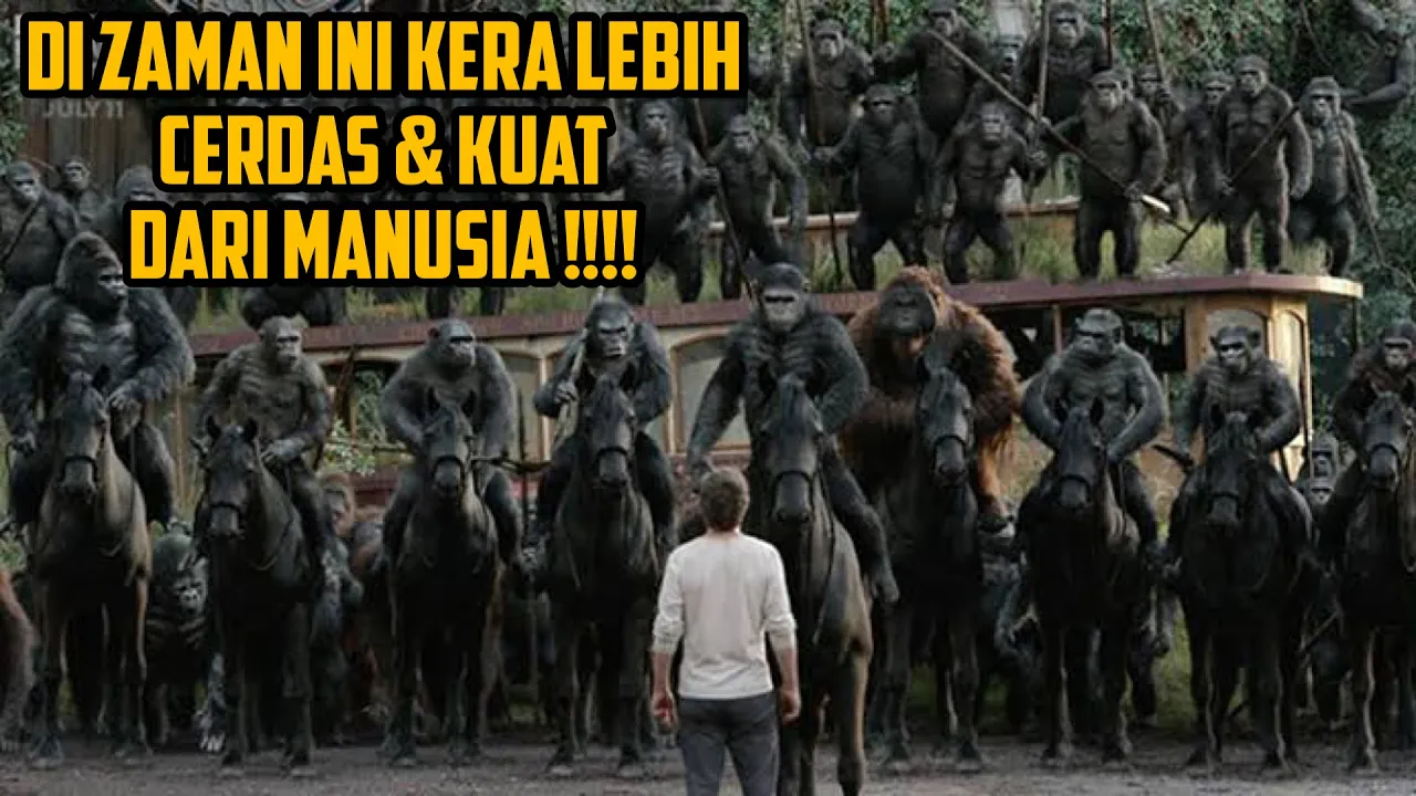 KETIKA MANUSIA HARUS TUNDUK PADA KERA ~ ALUR CERITA DAWN OF THE PLANET APES poster