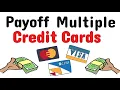 Using Velocity Banking to Payoff Multiple Credit Cards No Line of Credit