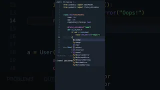 Python 3 Field Validators in Pydantic