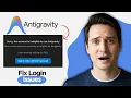 How to Fix Google Antigravity Login Issues Not Eligible or Stuck on Sign in 2026 full guide