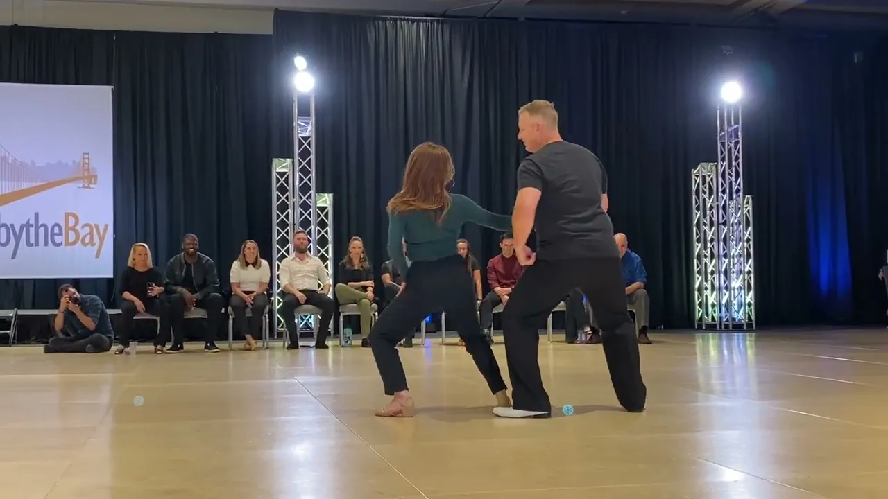 Melissa Rutz & Kyle Redd West Coast Swing Strictly Swing Boogie By The Bay 2022