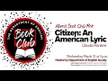 Virtual Book Club Citizen An American