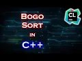 Bogo Sort - Algorithm Analysis CLion