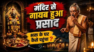 मंदिर से गायब हुआ प्रसाद ! भक्त के घर कैसे पहुंचा ?