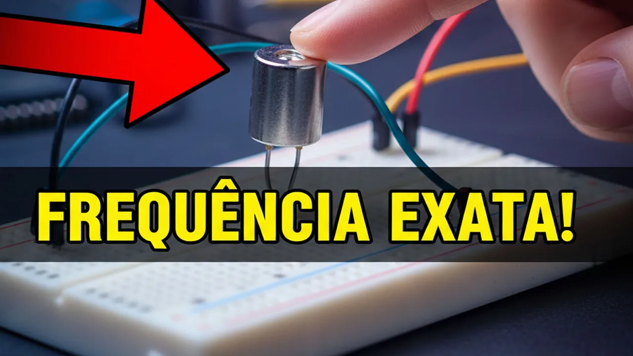 Como Achar a Frequência Ressonante Exata do Ultrassom (CD4046)