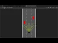 AI Car Simulation Test 1 JS Neural Network No Libraries