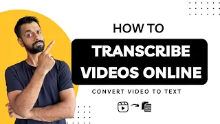 how to transcribe video to text video transcription tutorial 